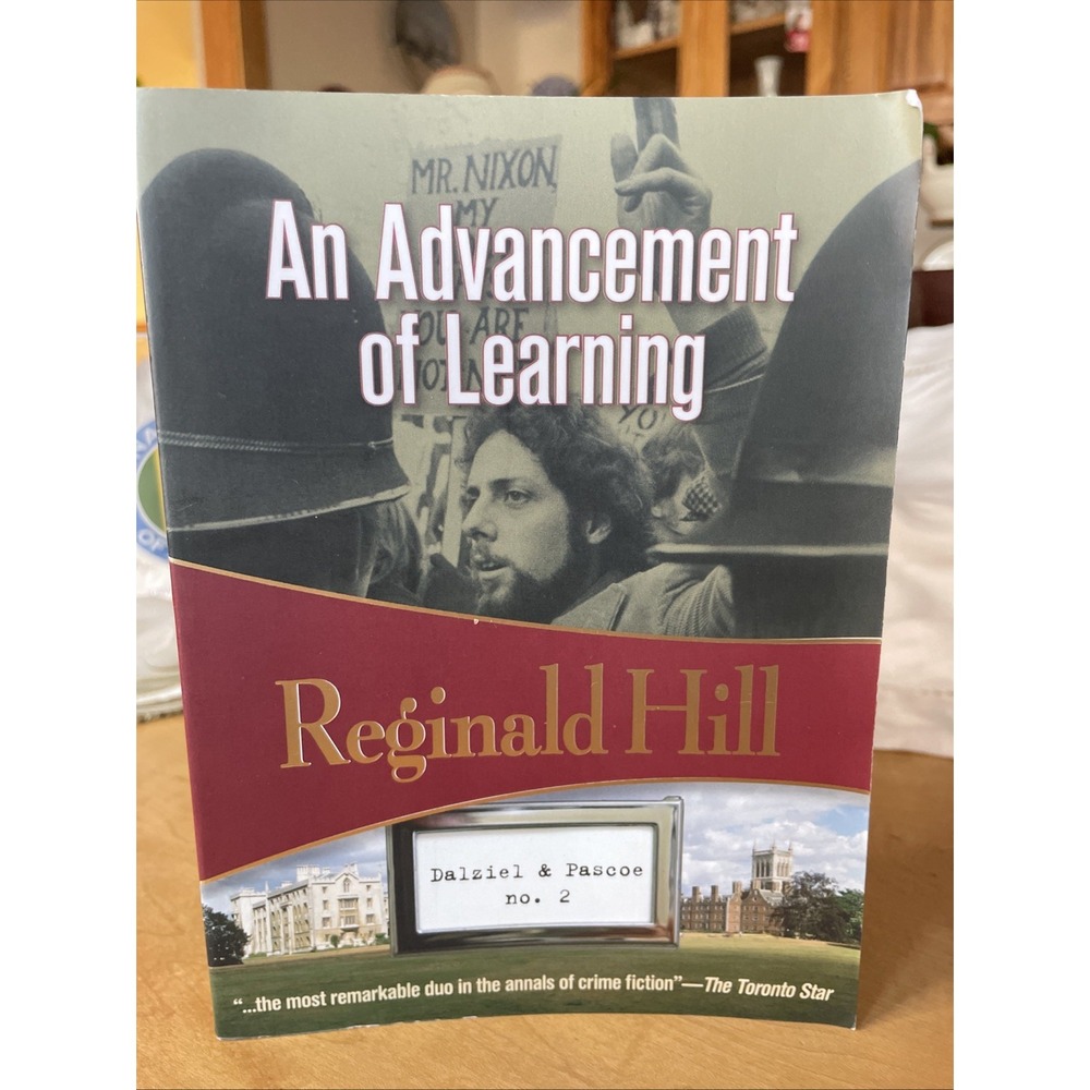 THE ADVANCEMENT OF LEARNING by Reginald Hill DALZIEL & PASCOE NO.2 CRIME NOVEL